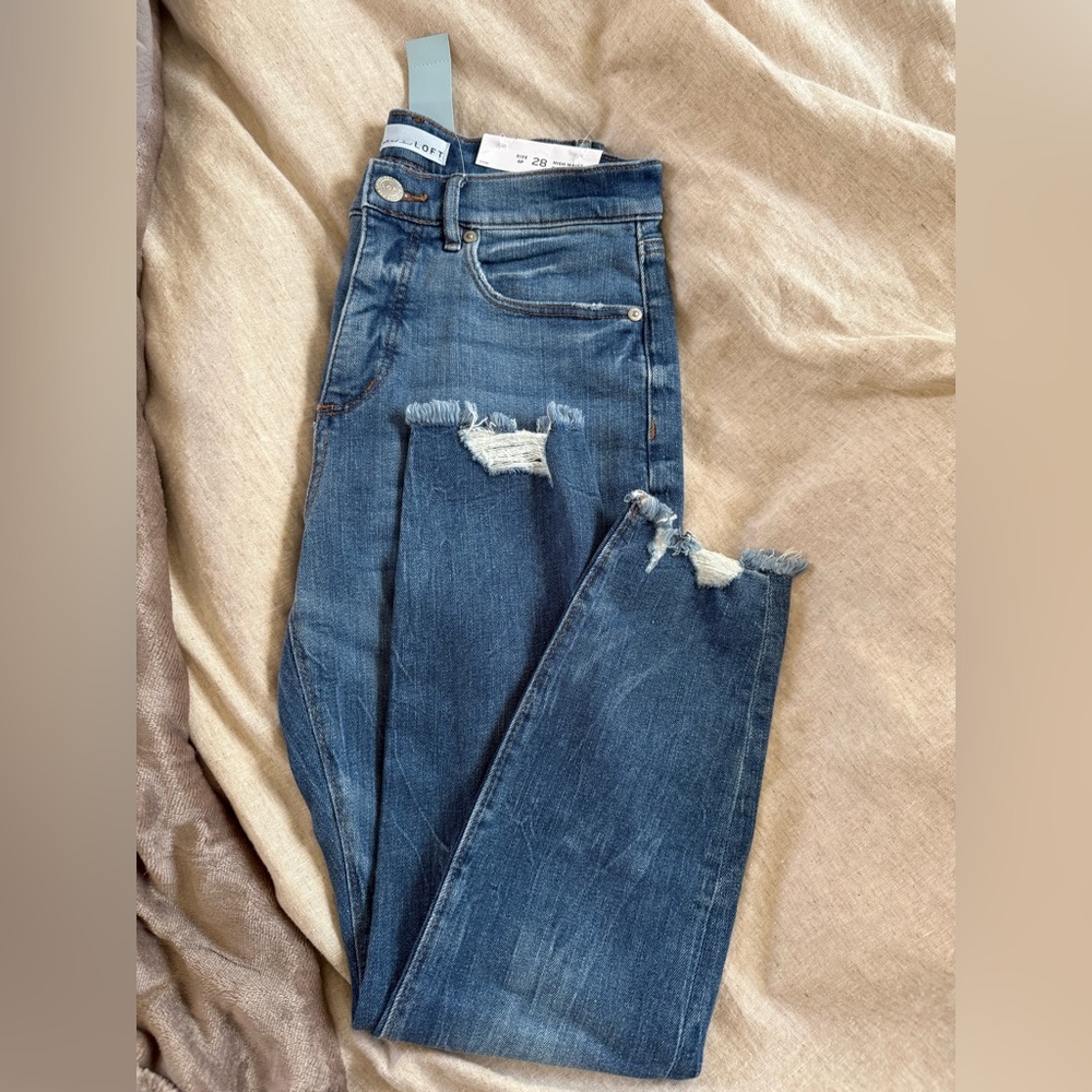 NWT Loft skinny jeans.